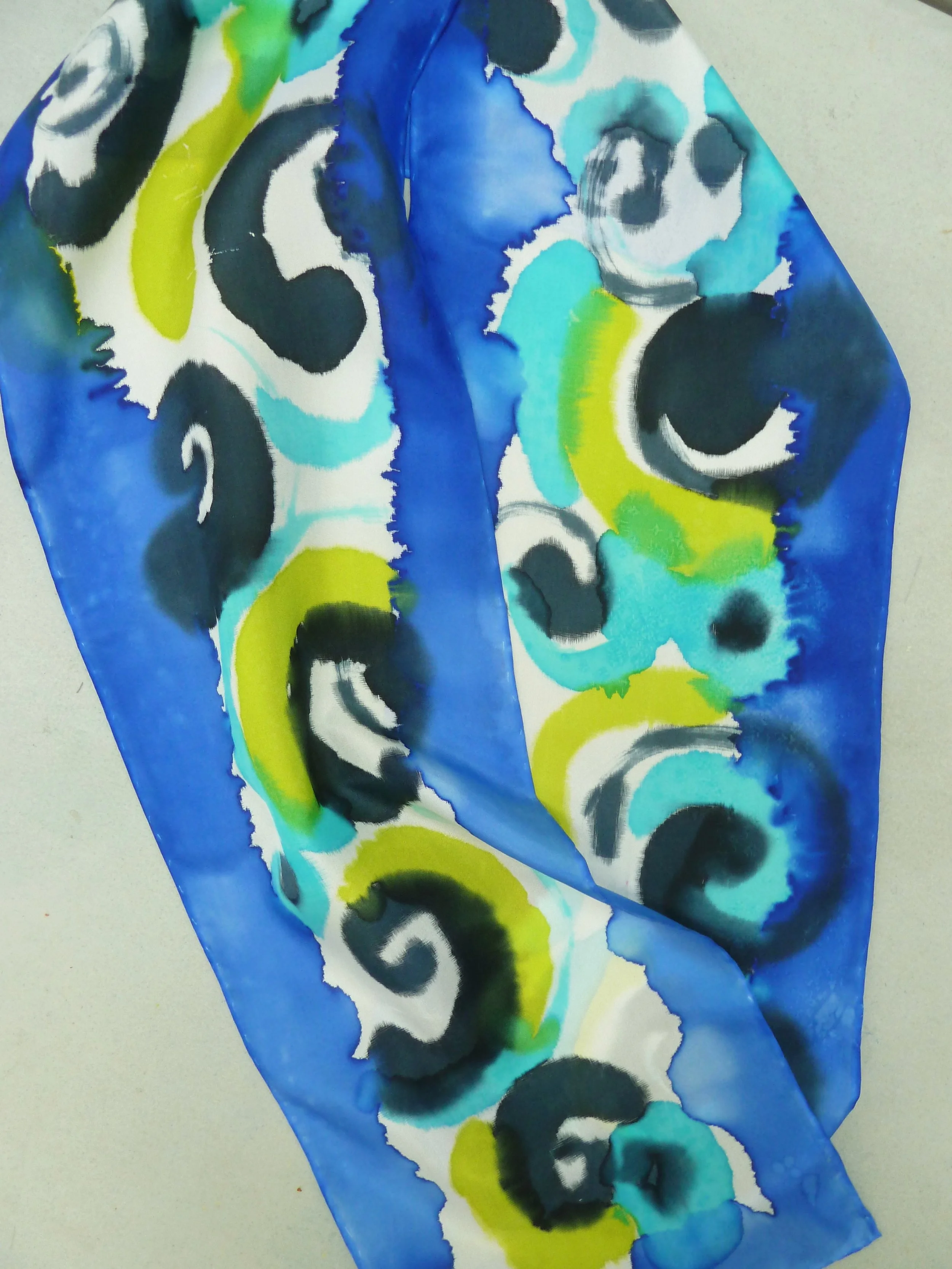 Silk Scarf from half day Workshop