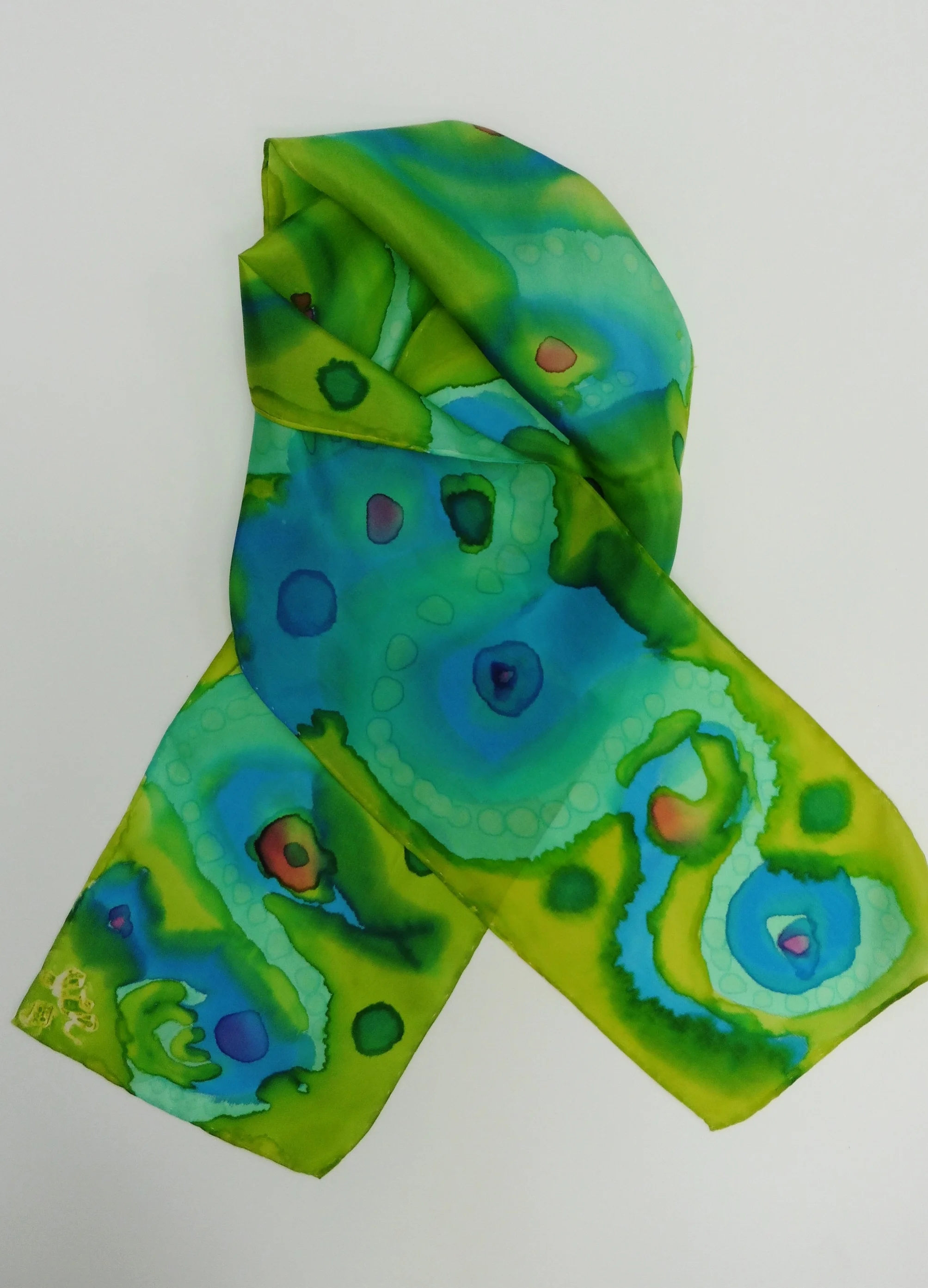 Silk Scarf: One day Garden Club Workshop