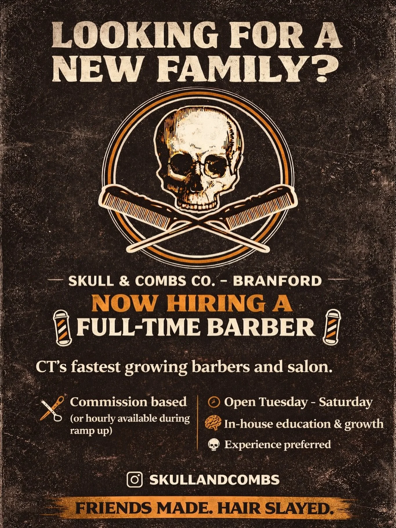 This is a great opportunity for the right person. Our Branford location is just 6 months old and off to a great start! Recently one of our full-time employees migrated over to the New Haven location and is leaving us with an open station.  We are all