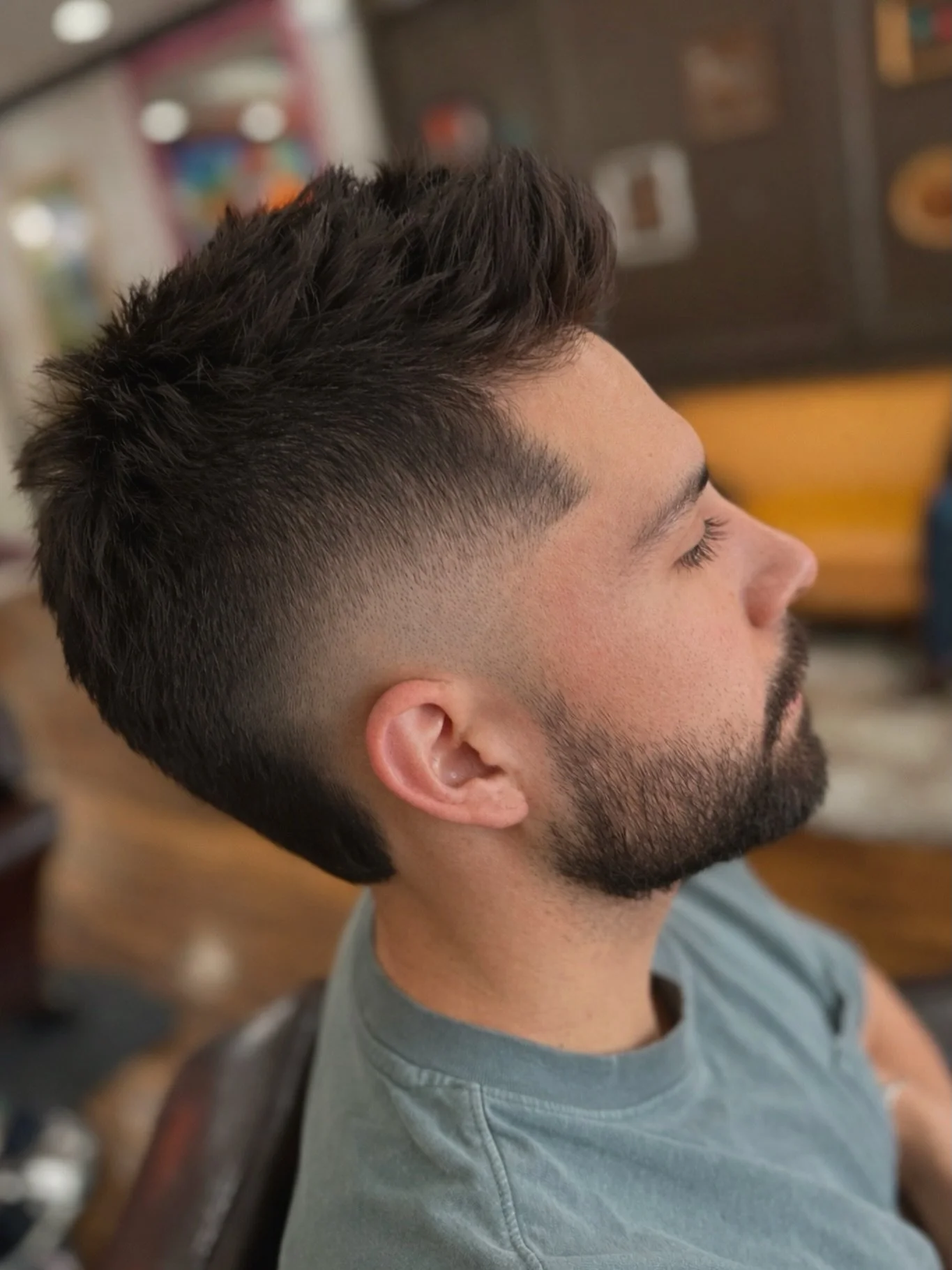 The Clark special @thebloodyknucklebarber when you&rsquo;re ready to get handsome you know where to go 🤝