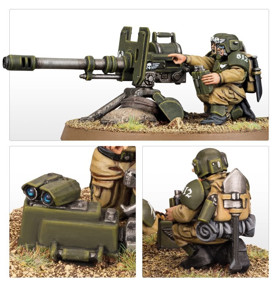 Warhammer Astra Militarum Cadian Heavy Weapons Squad — The Village 