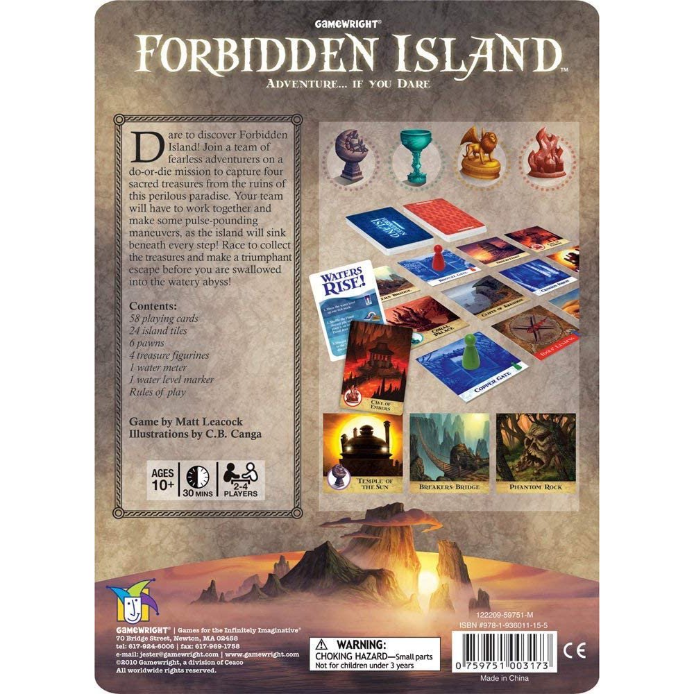 Forbidden Island Game – Bird and Pear