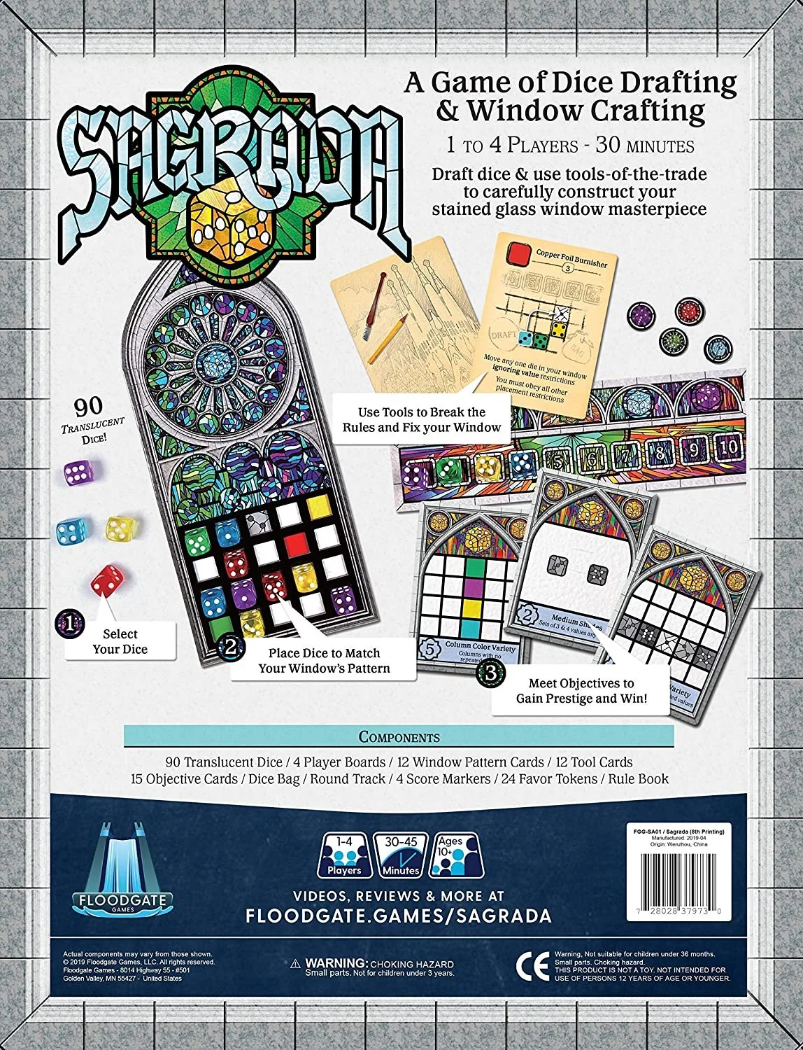 Sagrada board game — The Village Geek
