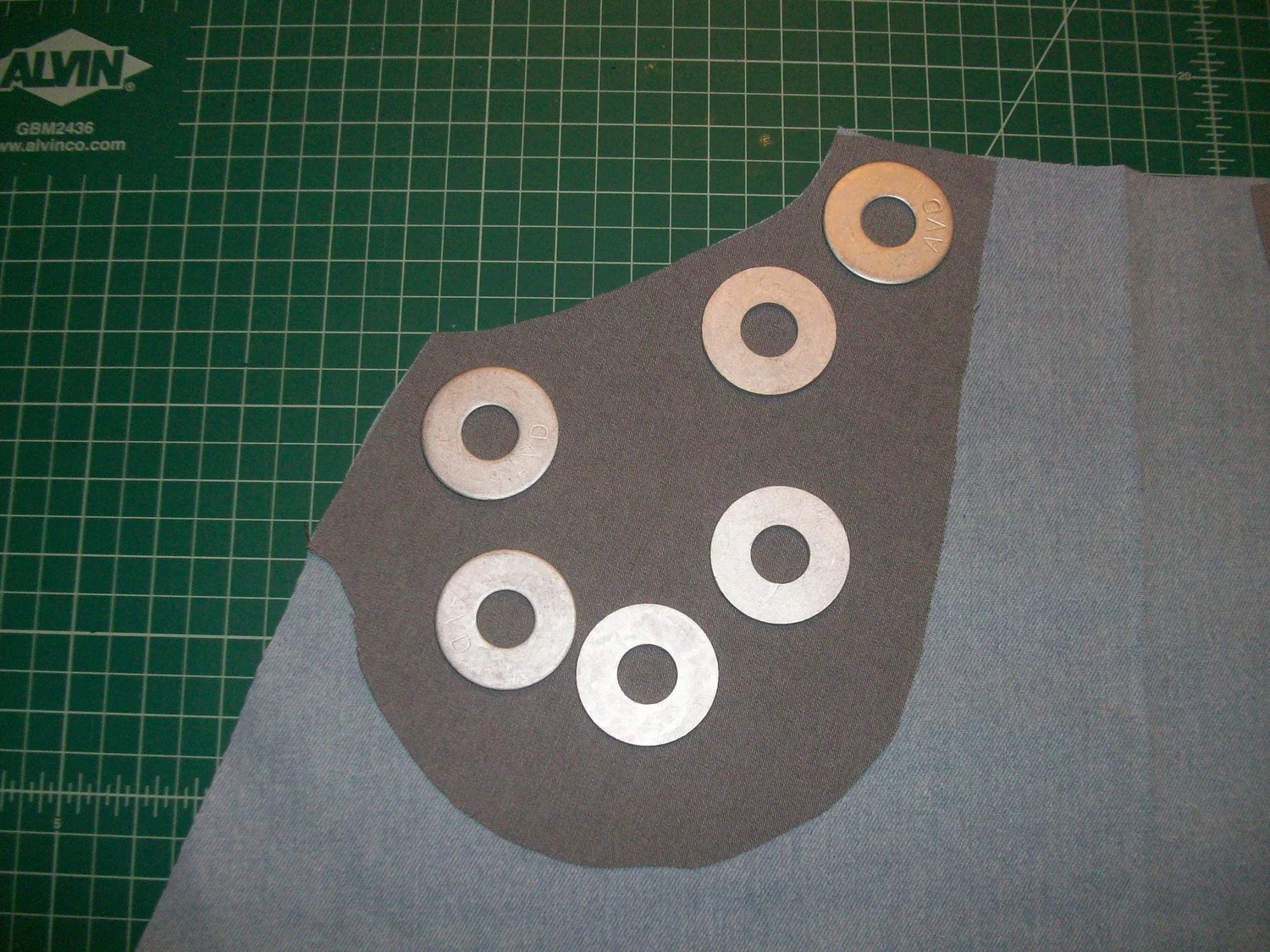 Stitch Pocket Denim Skirt