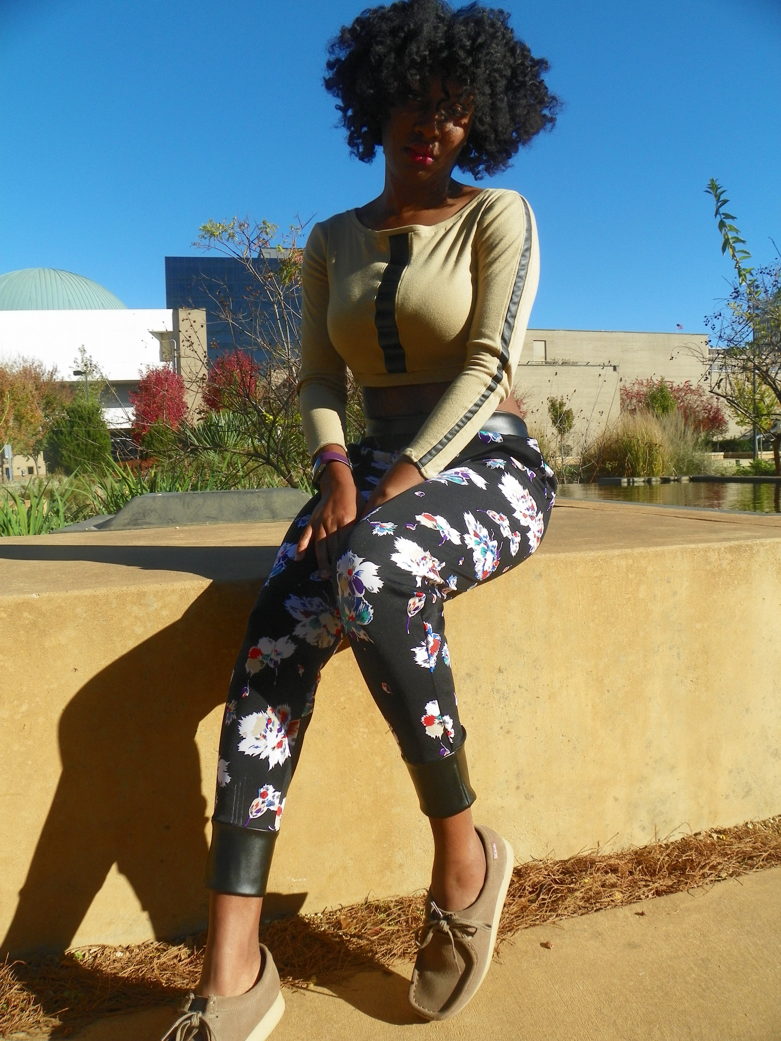 DIY Crop Top + McCall's 7610 Joggers