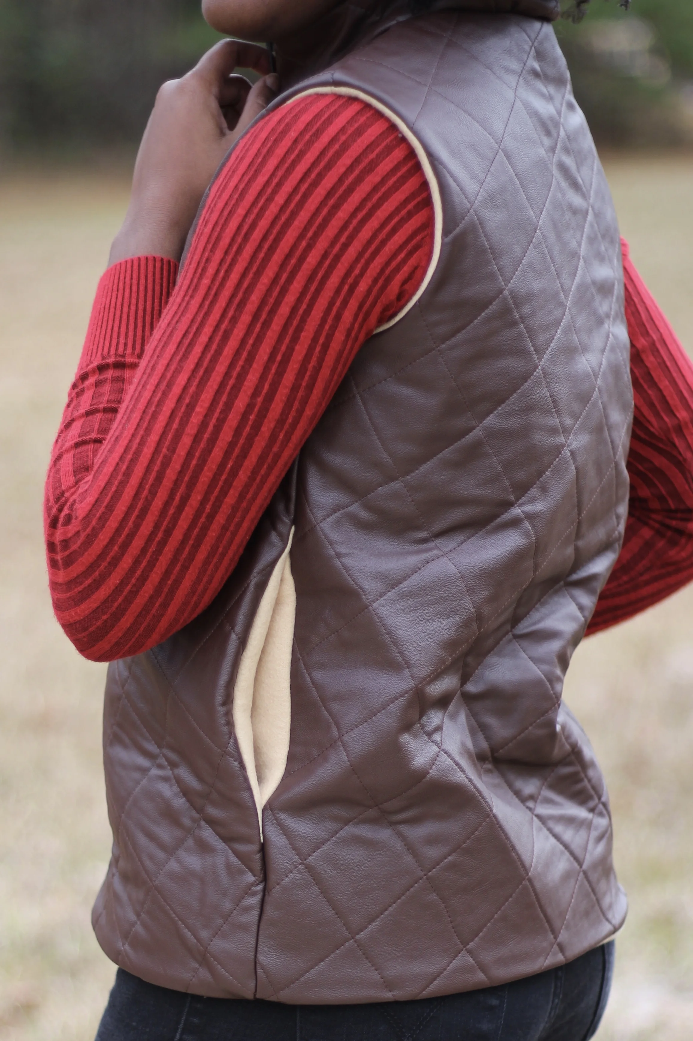 Modern Quilt Guild: Faux Leather Vest