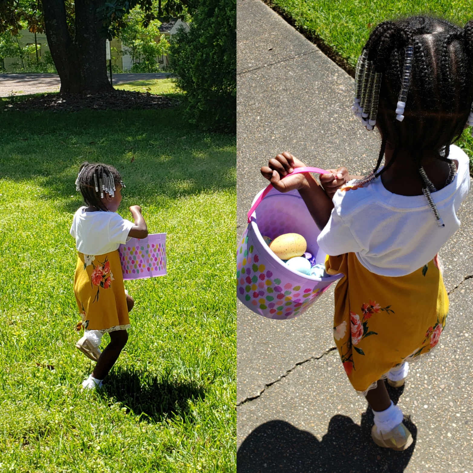 Here are a few shots of her in action! She really enjoyed herself!