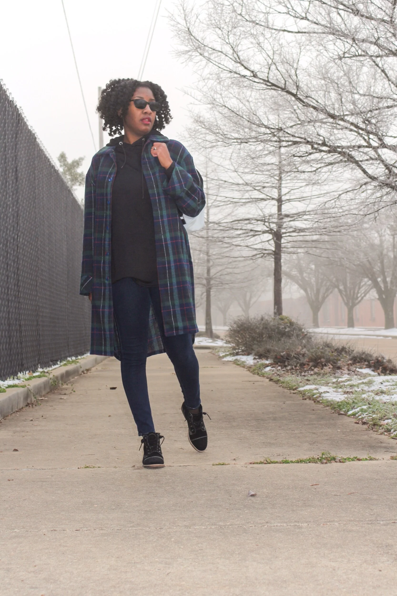 Flannel Shacket: Simplicity 1504