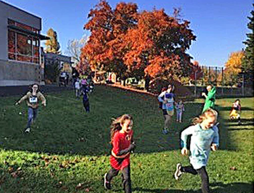 This is what we were all going for - happy, healthy kids - at Parkdale Elementary!