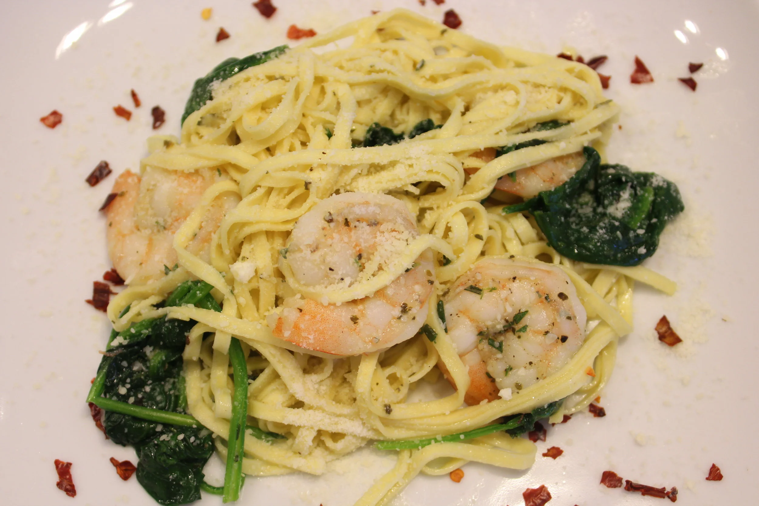 Rosemary Shrimp Pasta