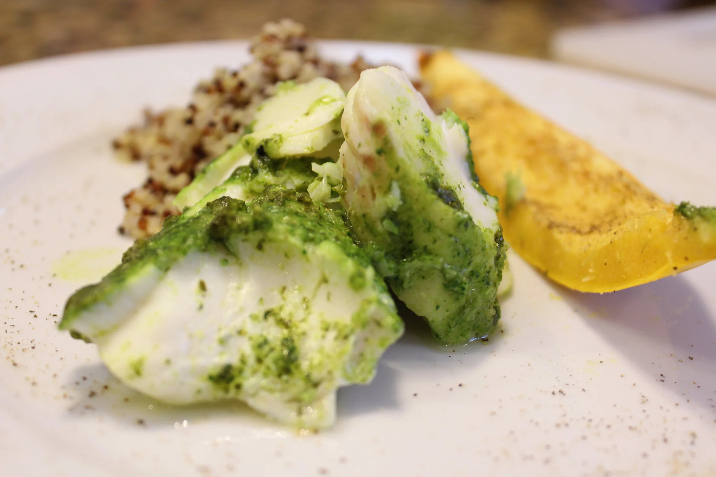 Grilled Haddock with Chermoula