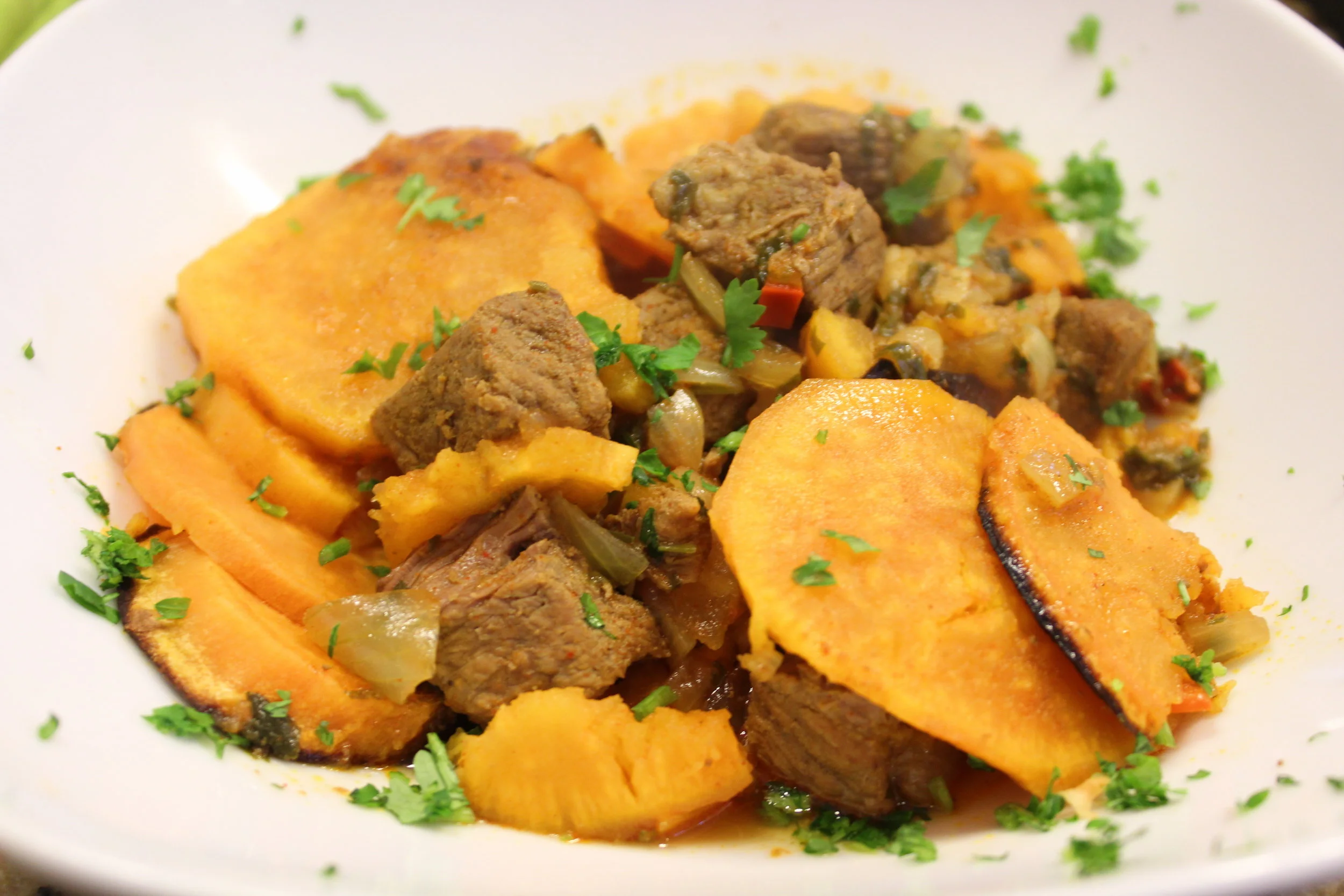 Beef Tagine with Sweet Potatoes