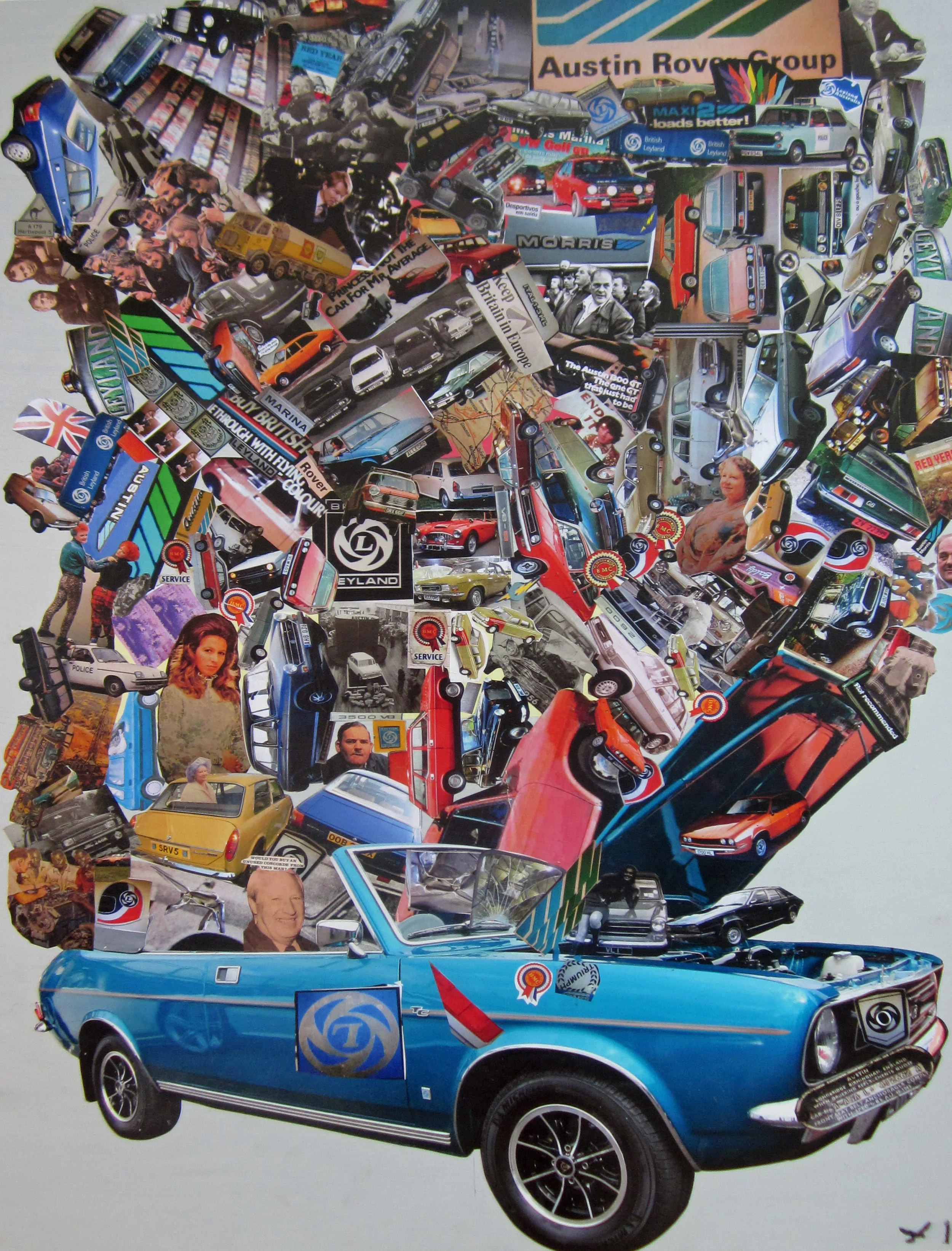 The Marina Era collective collage (2015)