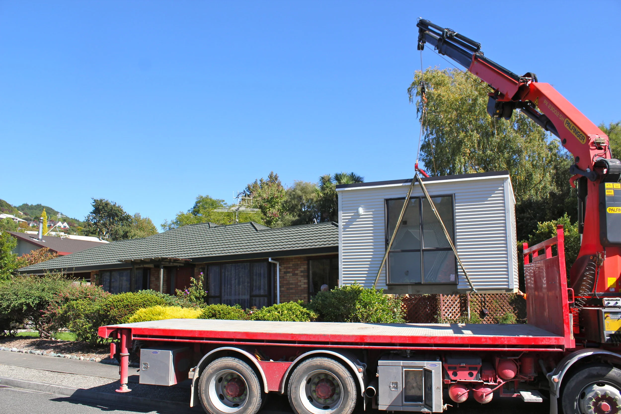 Portable Cabin Hire Delivery