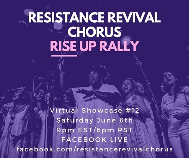 Join us LIVE on Saturday at 9pm ET for a special all-message-music edition of our weekly virtual showcase, to address the deep wounds of racial injustice experiencing a reckoning in this country right now, co-curated by our musical coordinator Nilush