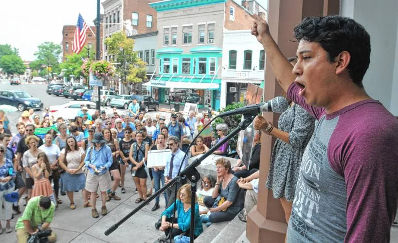Eduardo Speaking at a Rally to FREE Niberd Abdalla
