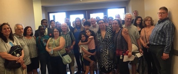 Lynch Constituents at Downtown Boston offices #ClosetheCamps #4 August 2, 2019