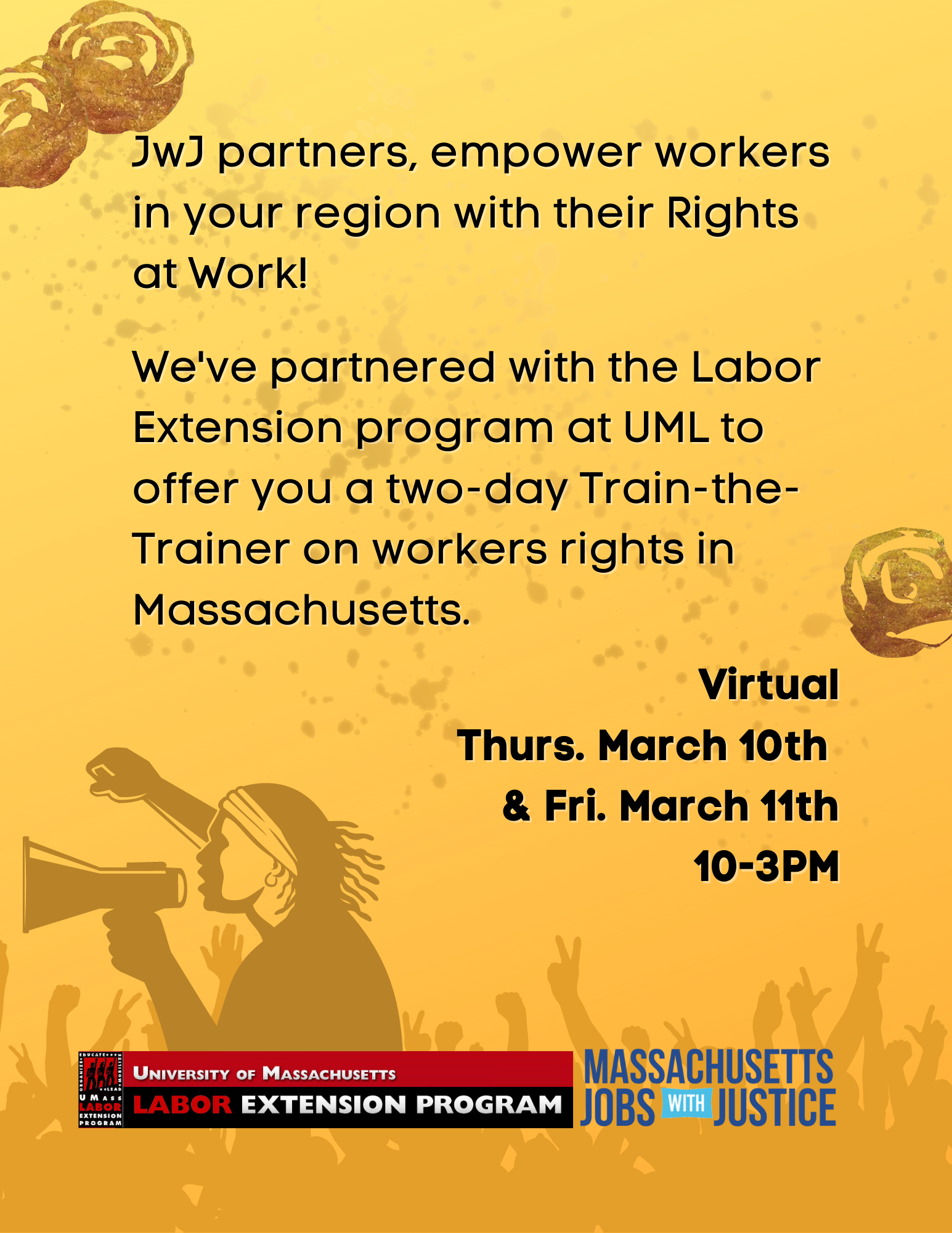 What are our rights at work? Know Your Rights Train the Trainer Workshop 