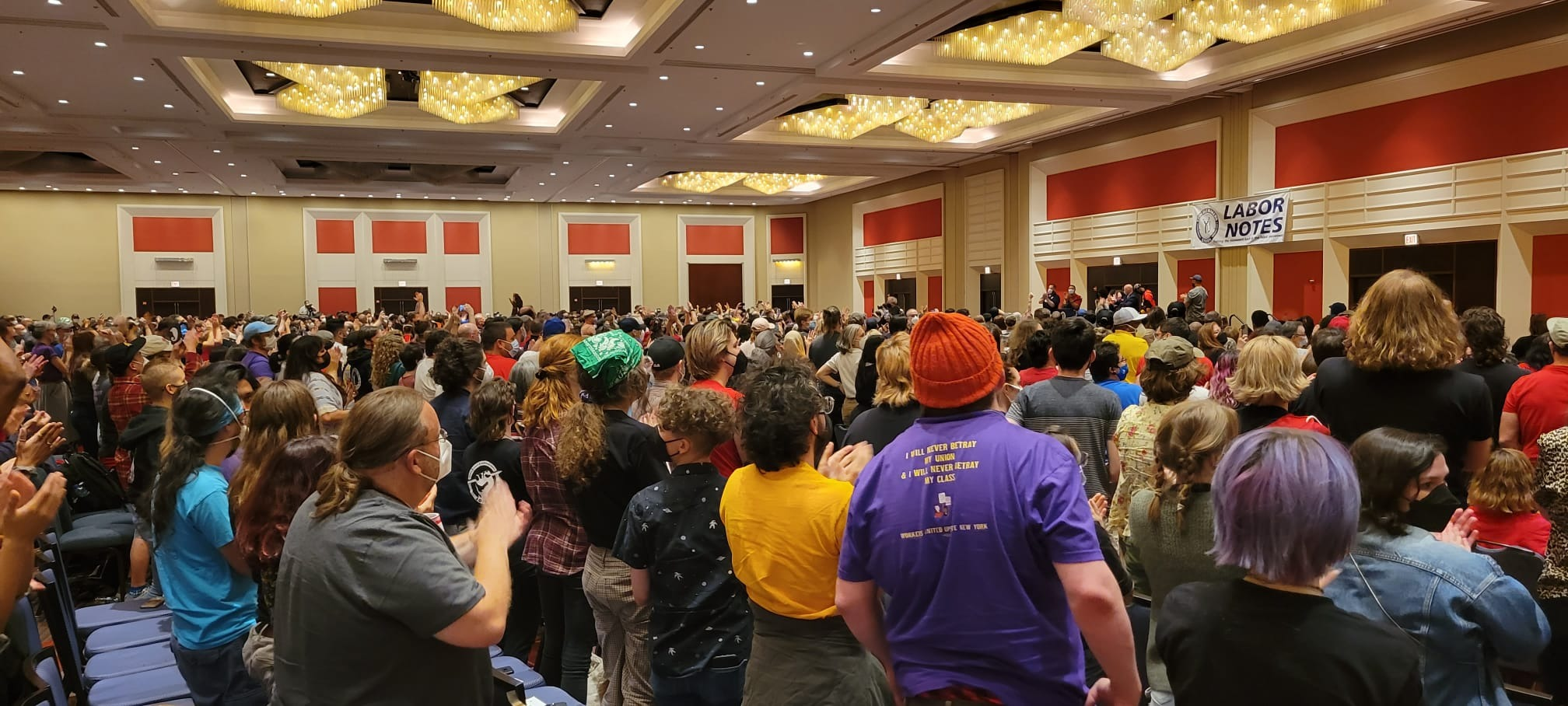 Solidarity Forever at the 2022 Labor Notes Conference