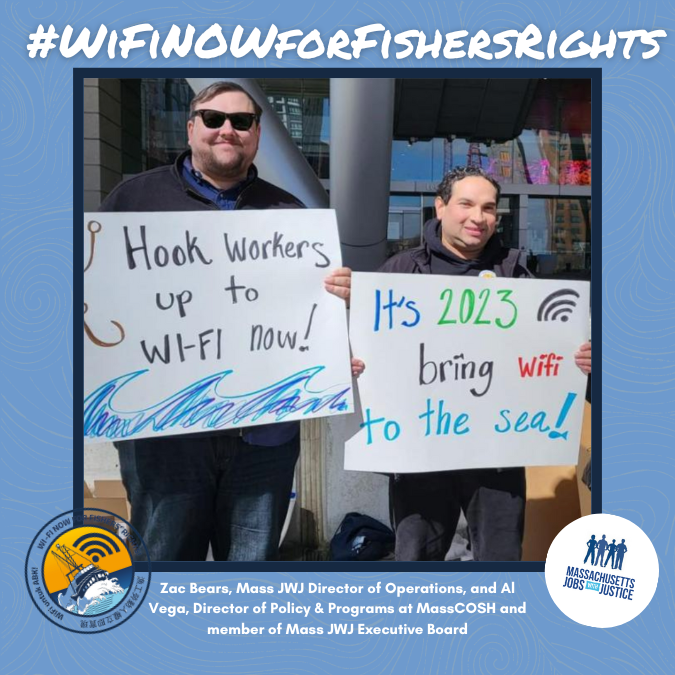 Wi-Fi Now for Fishers' Rights!
