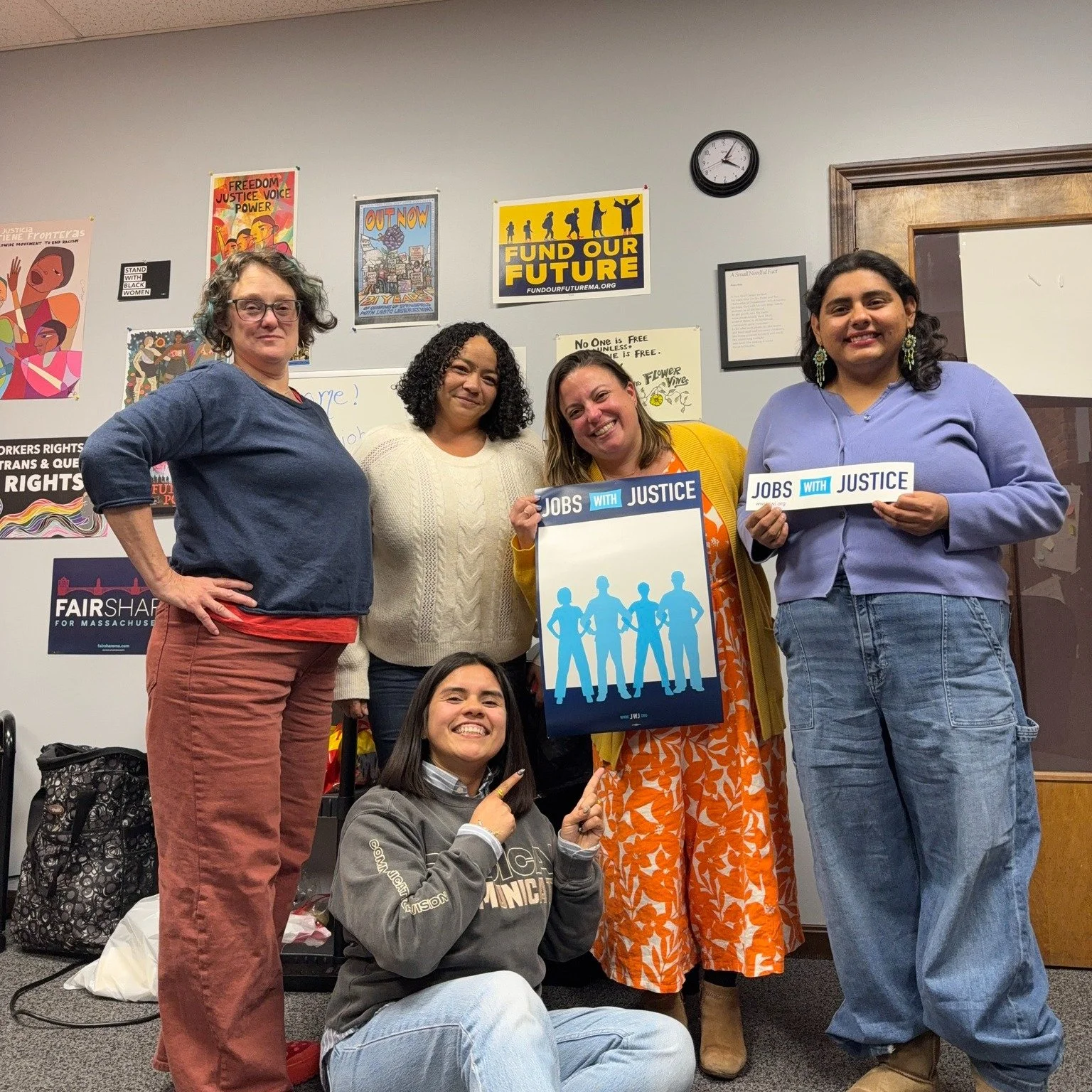 Recently, organizers from across Massachusetts came together in person as part of our IMPACT Digital Organizing &amp; Movement-Building Mentorship Program - sharing lessons, laughter, and the kind of trust that makes movements stronger.

This program