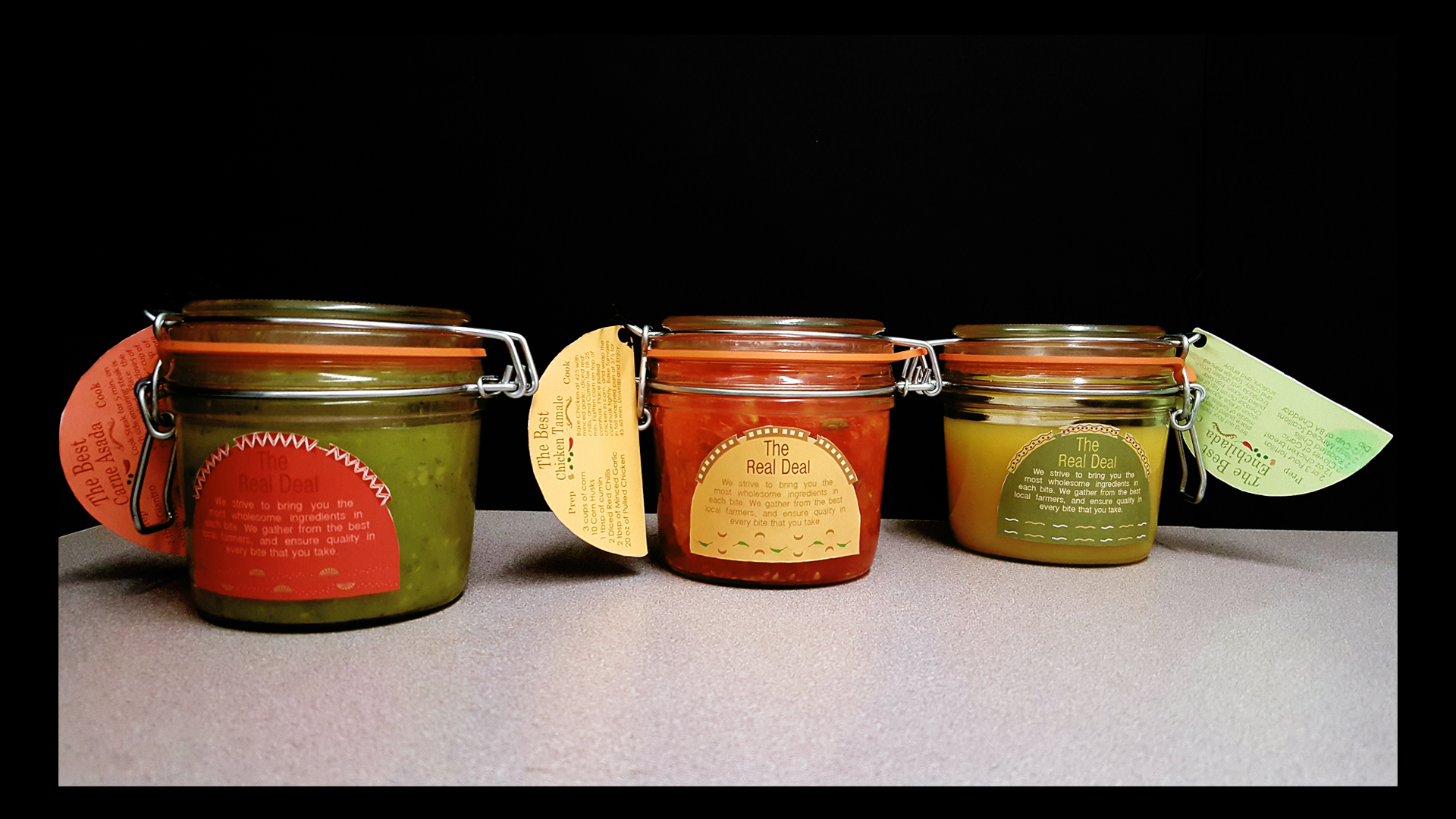 Restaurant Product Design (Back Side), Rendered in Adobe Illustrator, Printed on Matte