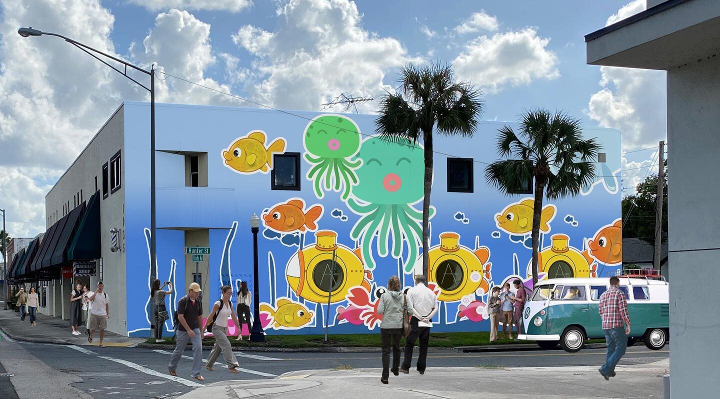 Here&rsquo;s another conceptual rendering of what a mural could look like in Dixieland! 🤩

If you&rsquo;re an artist/muralist (or know one) and would like to participate in the CRA&rsquo;s Dixieland Art Infusion Program, submit your portfolio at htt