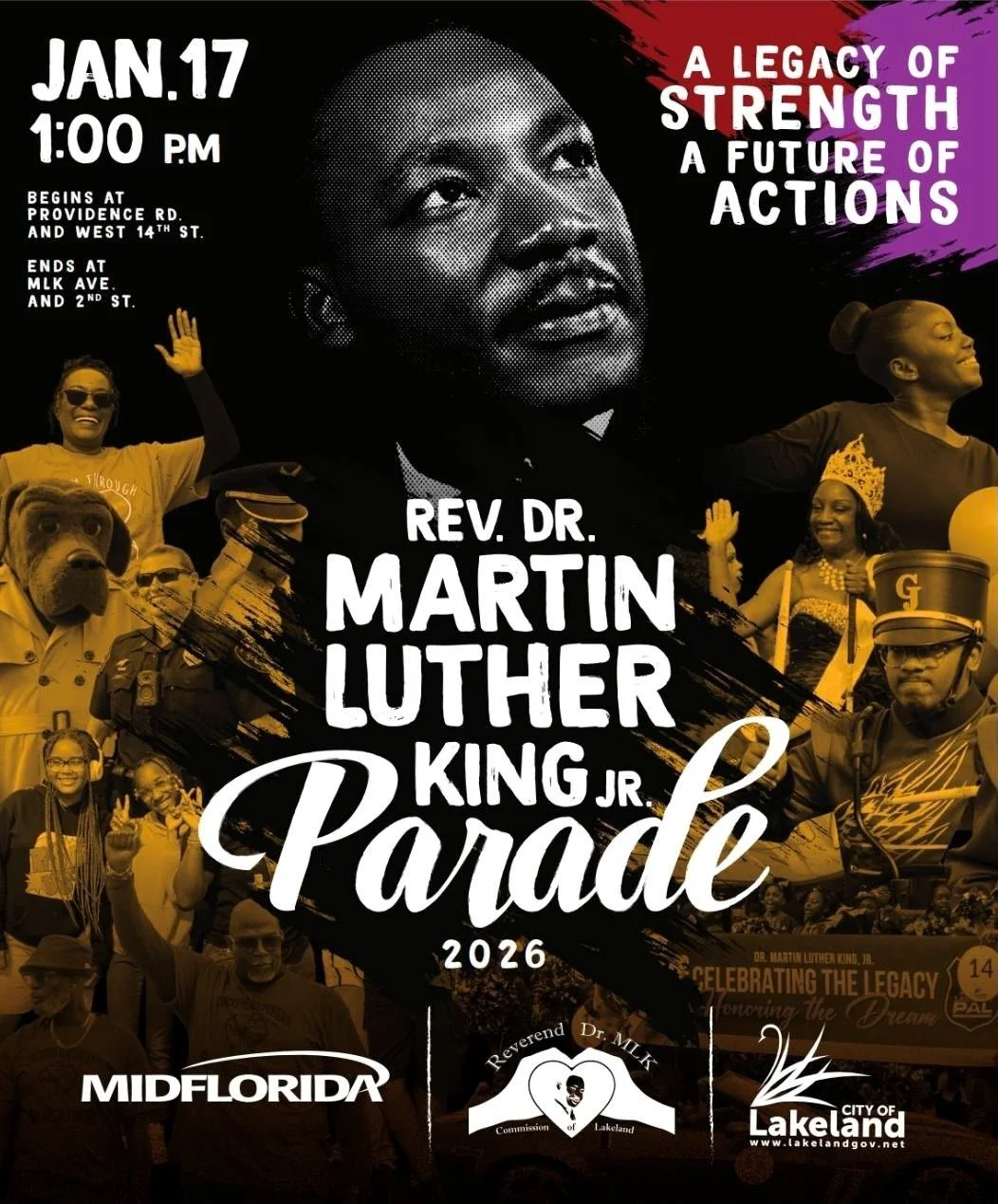 martin luther king jr parade flyer