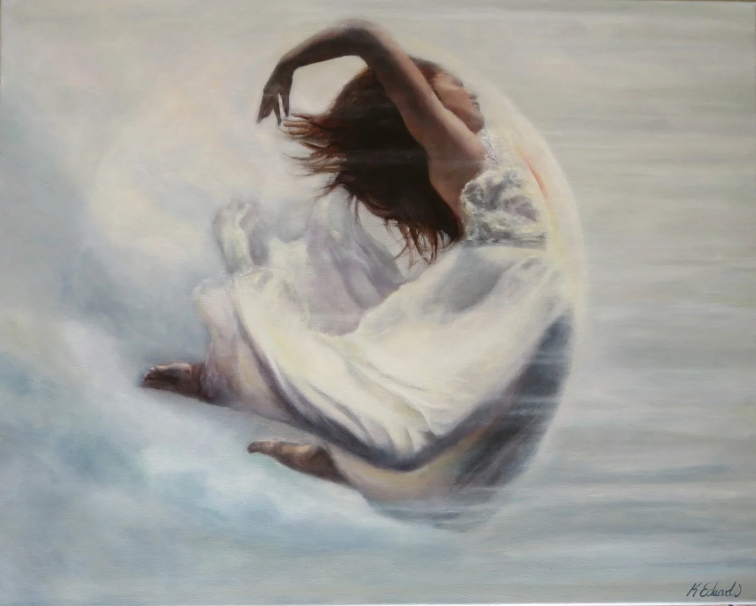 Meet It All With Strength and Grace. Oil Painting 1020mm x 830mm.JPG