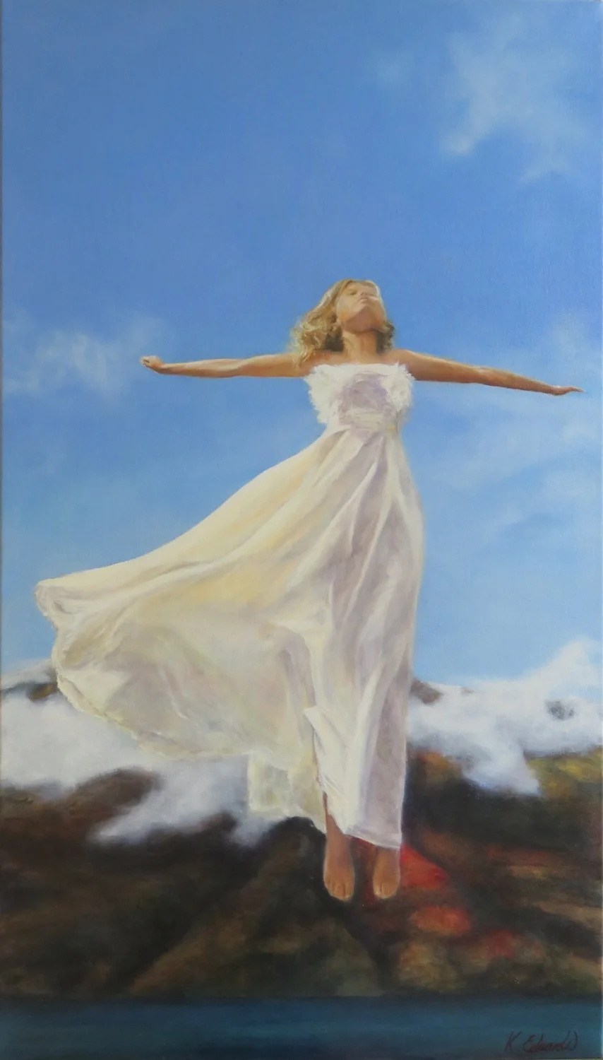 A Moment of Grace. Oil Painting. 1080mm x 600mm.JPG