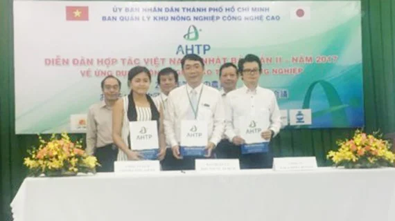 Khu Nông nghiệp công nghệ cao ký kết hợp tác với Nhật Bản