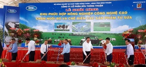 Khởi công khu phức hợp nông nghiệp công nghệ cao hơn 3.900 tỷ