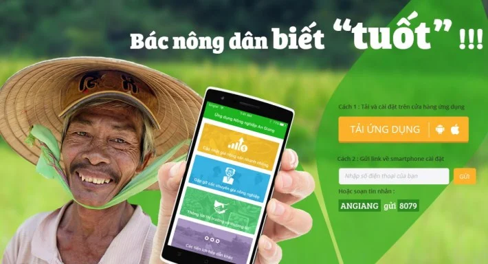 Giải pháp\ Startup kết nối người nông dân với cơ quan quản lý