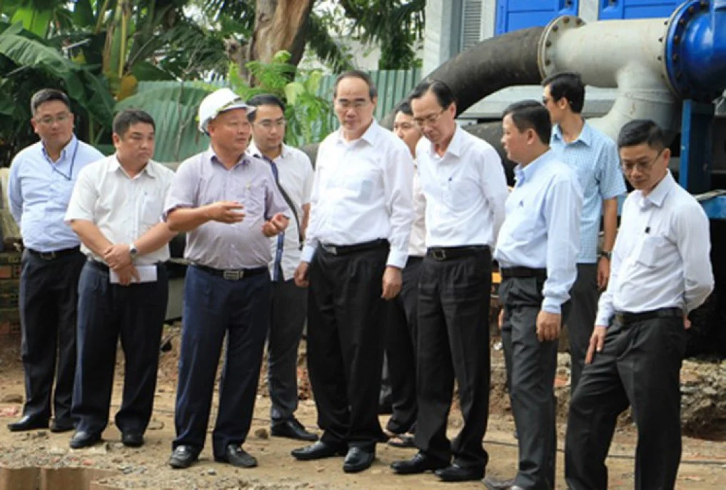 Thử nghiệm thành công 'siêu máy bơm' chống ngập ở Sài Gòn