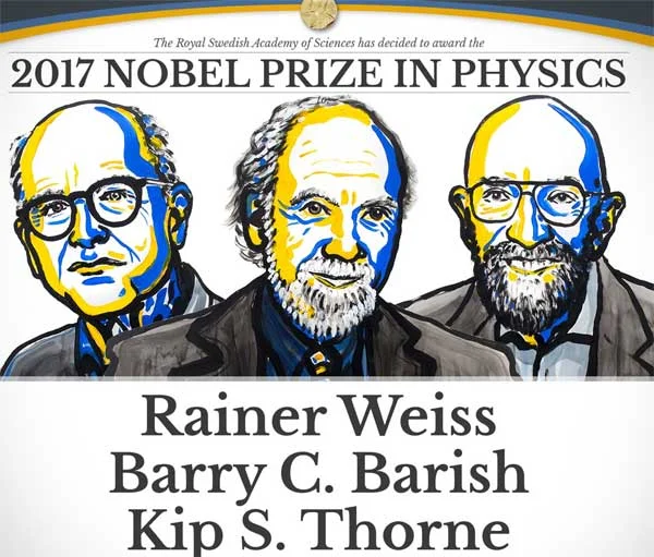 Sóng hấp dẫn giành giải Nobel Vật lý