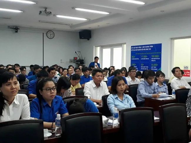 ội thảo thu hút đông đảo đại diện các cơ quan chuyên môn, đơn vị sự nghiệp của Sở Khoa học và Công nghệ TP.HCM tham gia. Ảnh: Hà Thế An.