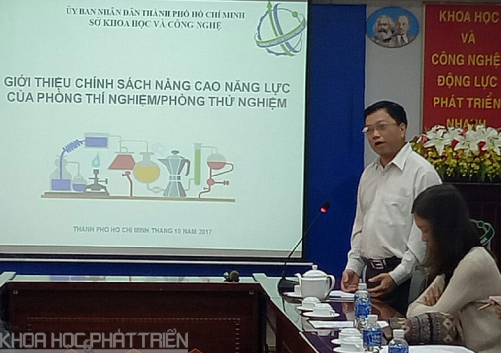 TPHCM: Hỗ trợ kinh phí cho các phòng thí nghiệm, thử nghiệm
