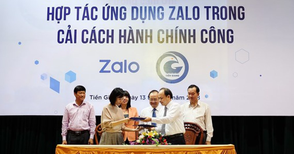Tiền Giang đưa ứng dụng công nghệ Việt Zalo vào hành chính công