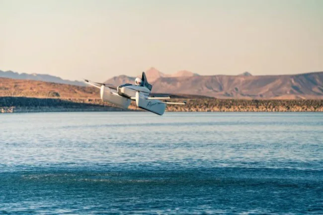 Xe bay Flyer có 10 cánh của công ty Kitty Hawk vừa được ra mắt ở Mỹ. Ảnh: Kitty Hawk.