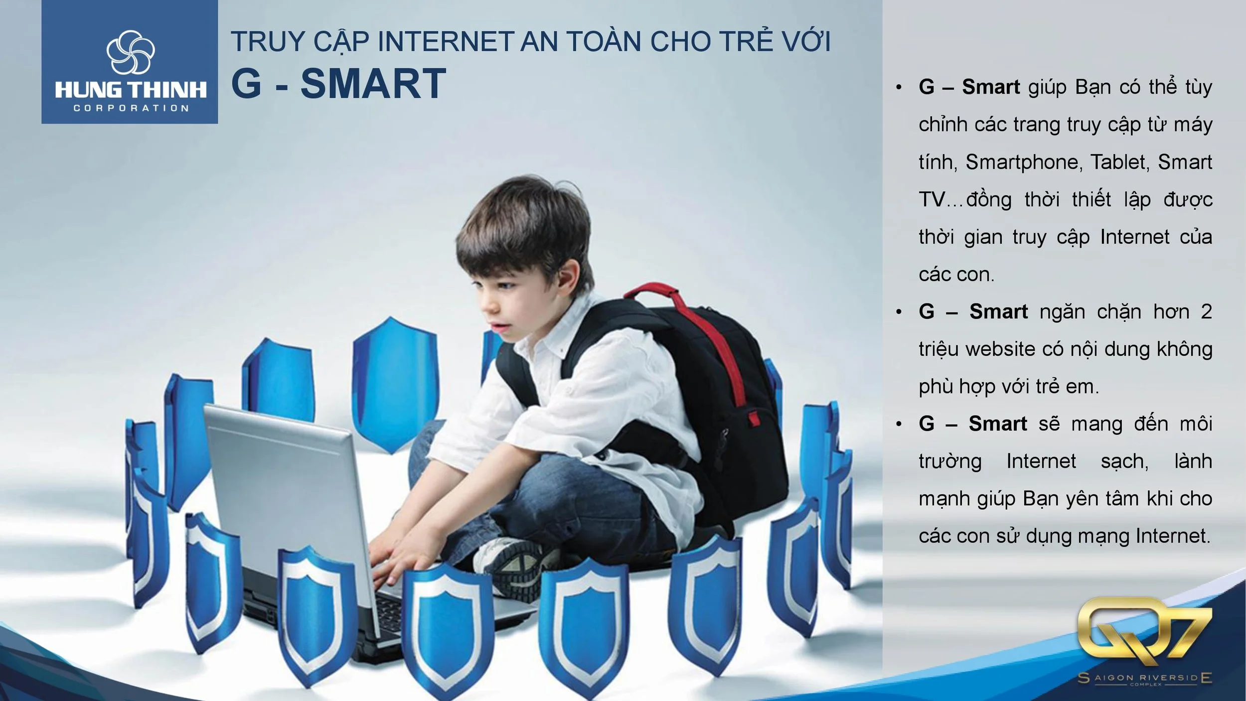 Mã số N2019: G-Smart - Giải pháp Internet an toàn cho Trẻ em