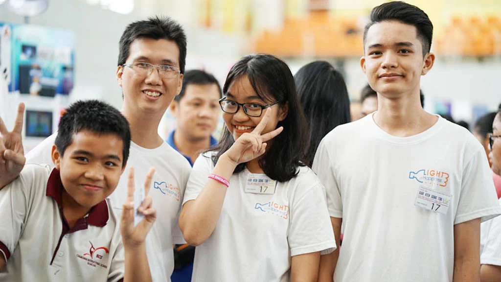 Mã số N3056: Học vật lý theo dự án "Ánh sáng hạnh phúc"