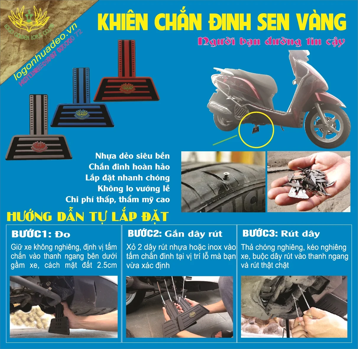 Sản phẩm: Thiết bị chắn đinh