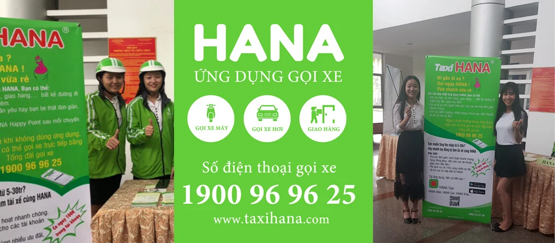 Mã số N3064: Ứng dụng gọi xe Taxi Hana