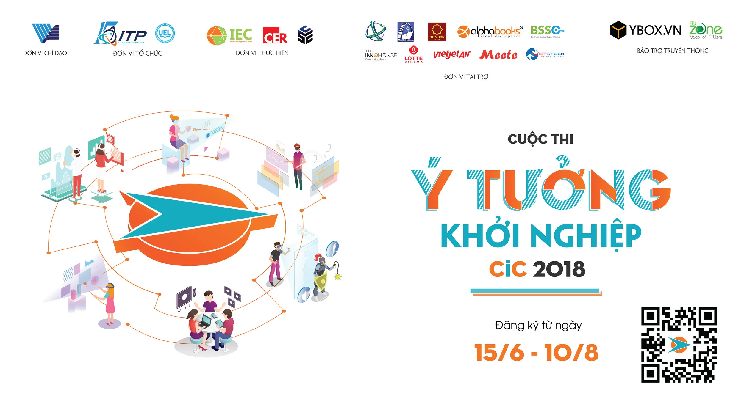 Cuộc thi ý tưởng khởi nghiệp CIC 2018 TP.HCM với tổng giải thưởng lên đến 1 tỷ đồng