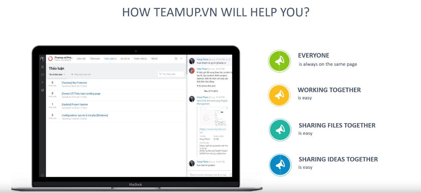 Mã số N2041: Teamup - Giải pháp quản lý dự án và công việc toàn diện cho doanh nghiệp