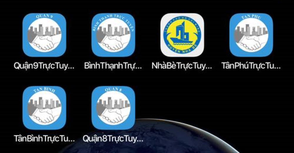 Trải nghiệm ứng dụng di động Chính phủ điện tử Quận 8, Quận 9, Bình Thạnh, Tân Phú, Tân Bình, Nhà Bè