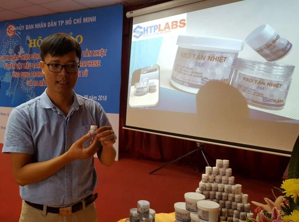 Khu công nghệ cao TP.HCM chế tạo keo tản nhiệt từ nanocarbon và graphene