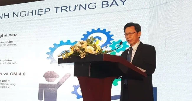 Ông Nguyễn Việt Dũng, Giám đốc Sở Khoa học và Công nghệ TP.HCM, phát biểu tại lễ bế mạc WHISE 2018