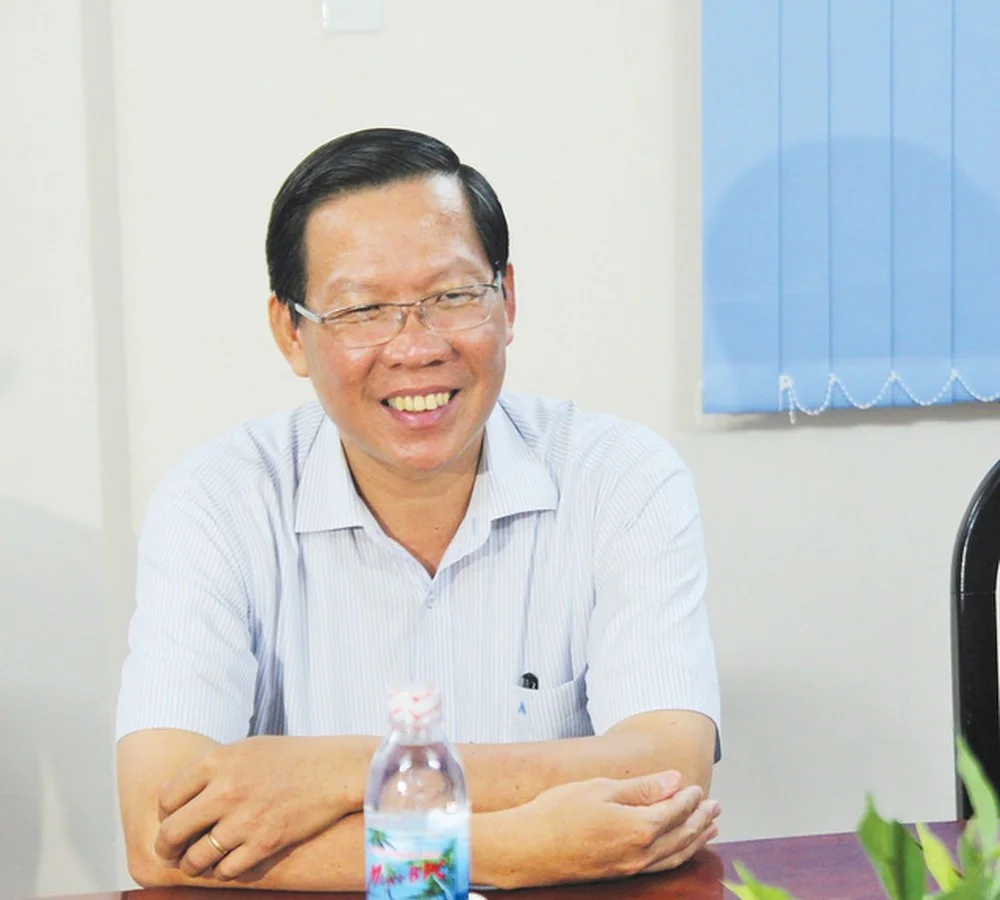 Ông Phan Văn Mãi, phó bí thư thường trực tỉnh uỷ Bến Tre