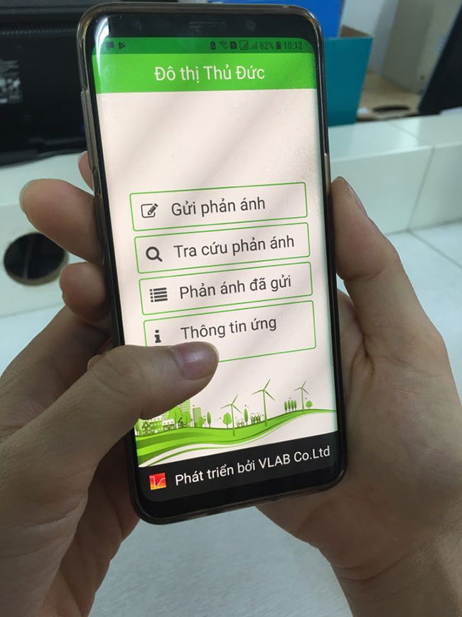 Người dân có thể gửi và tra cứu trực tiếp phản ánh đã gửi trên ứng dụng Đô thị Thủ Đức này.
